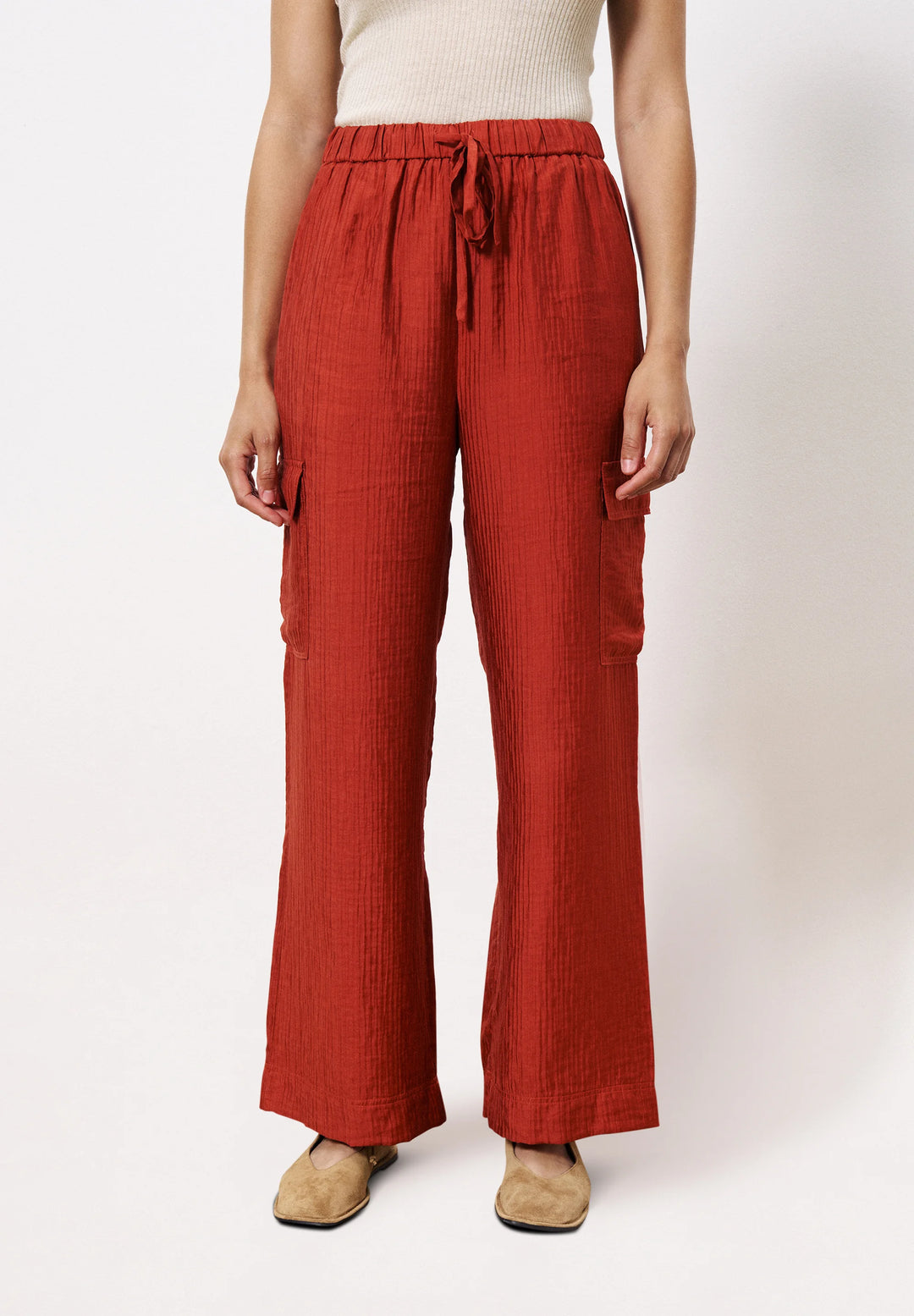 FRNCH - Loreen Cargobroek Brique-aanfoto