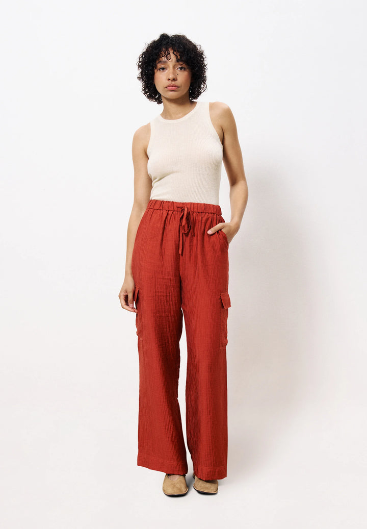 FRNCH - Loreen Cargobroek Brique-vooraanzicht