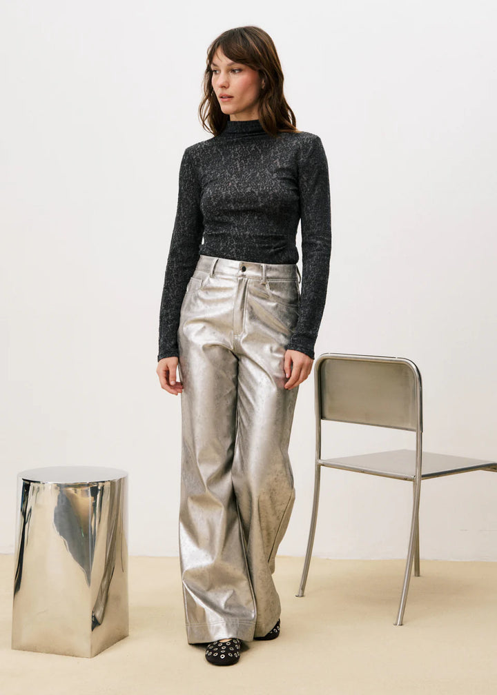 FRNCH - Norma Top Anthracite-vooraanzicht