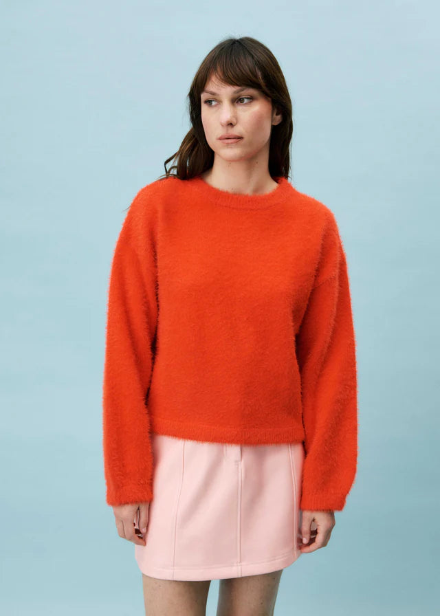 FRNCH - Robinson Red Sweater-aanfoto