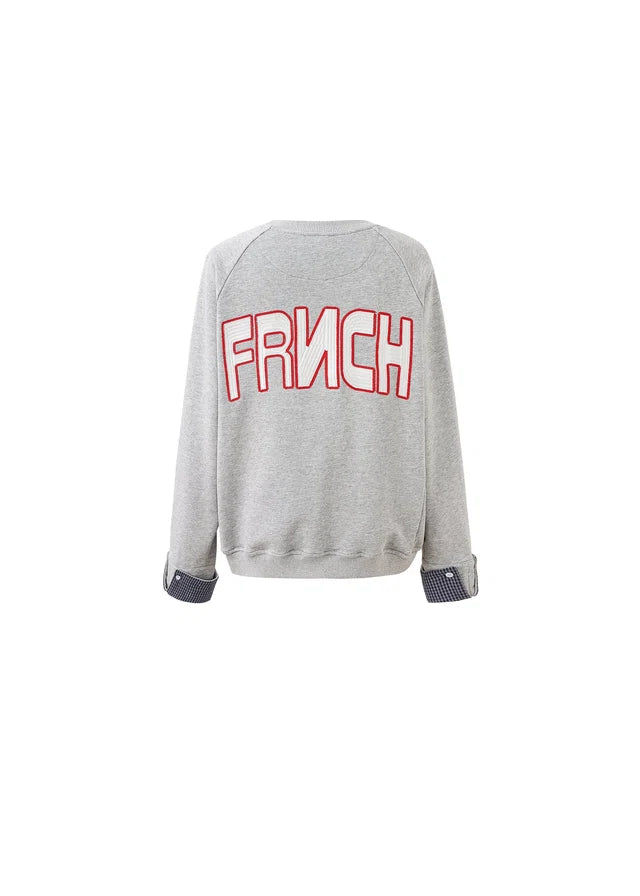 FRNCH - Sweatshirt BIANCA-packshot achter