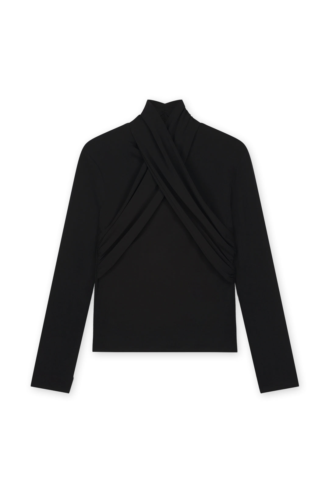 Homage - High Cross Collar Top