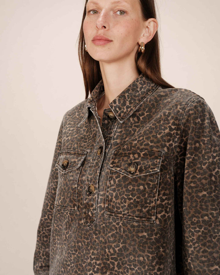 Grace&Mila - Sally Leopard Dress