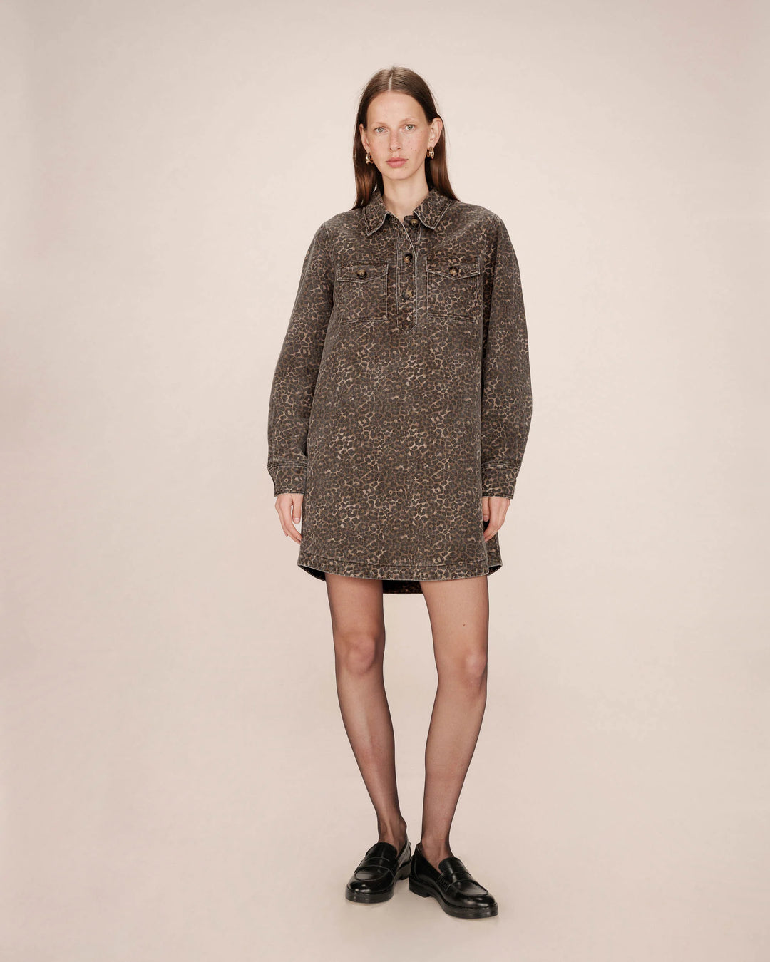 Grace&Mila - Sally Leopard Dress