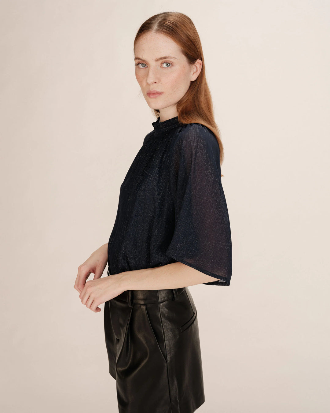 Grace&Mila - Topaze Lurex Blouse