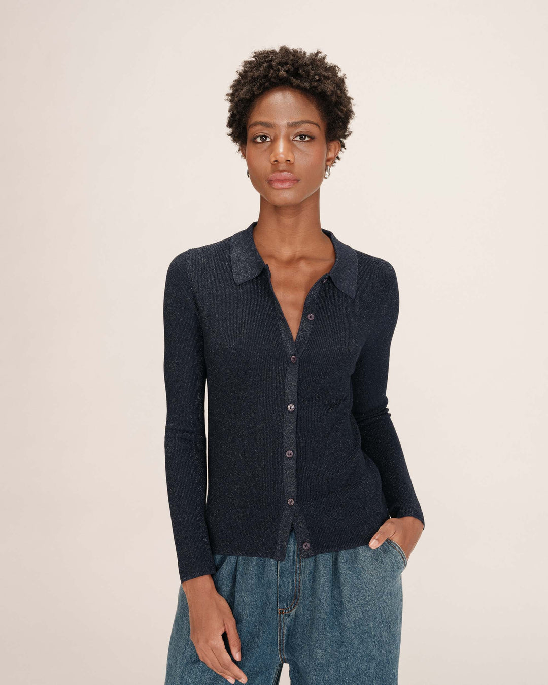 Grace&Mila - Teller Lurex Cardigan