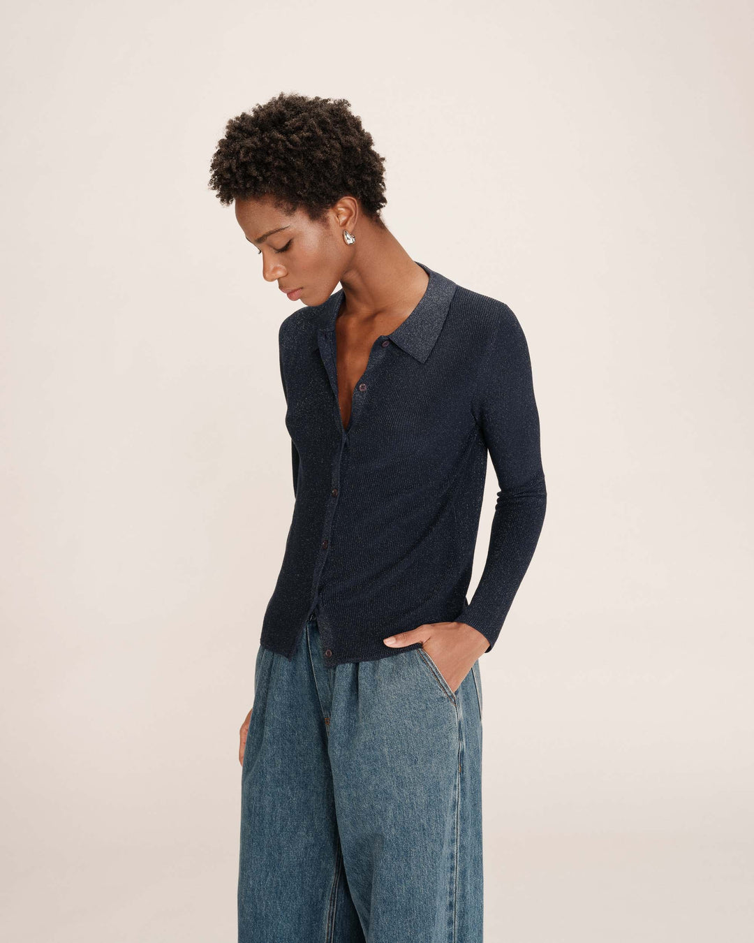 Grace&Mila - Teller Lurex Cardigan