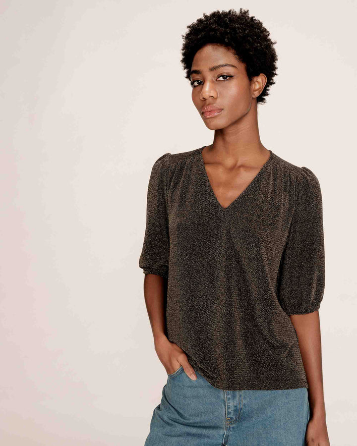 Grace&Mila - Timide Lurex Top