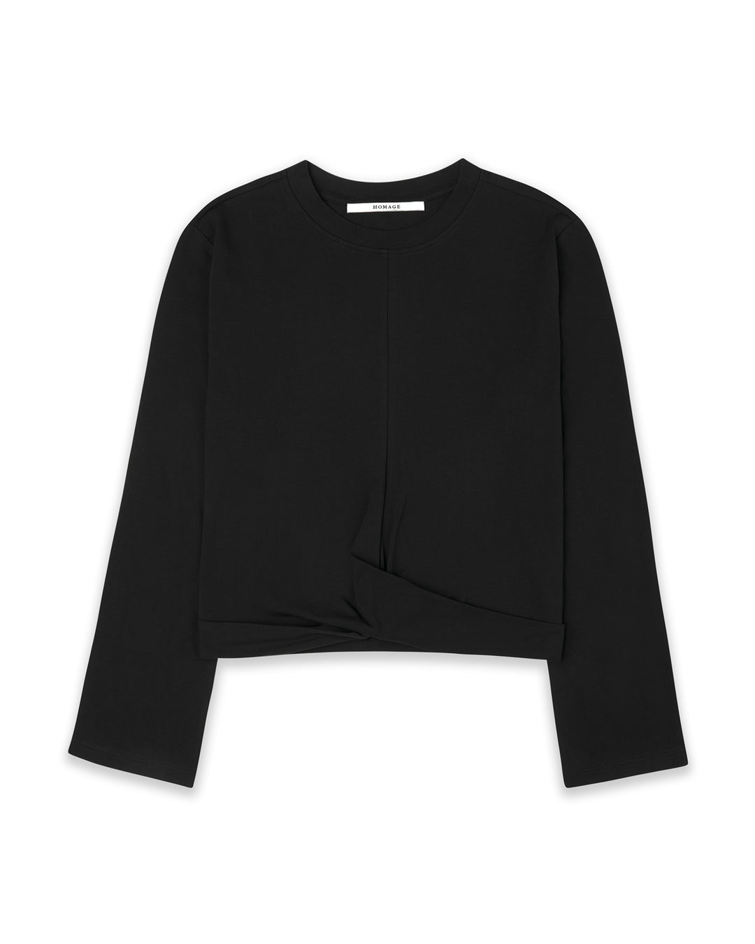 Homage - Longsleeve Tee With Knot Detail