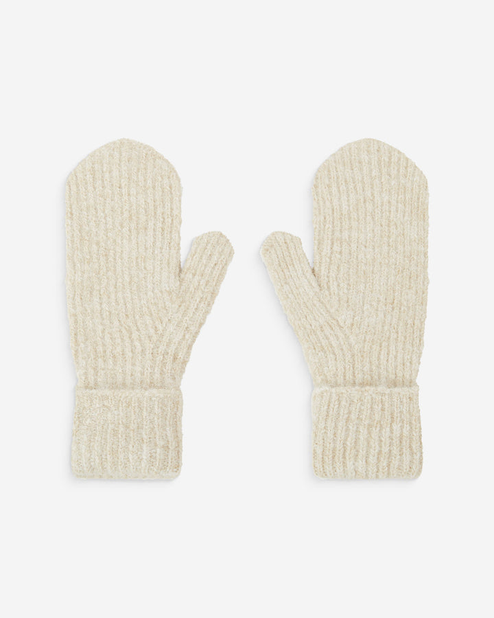 Grace&Mila - Wool-blend mittens Acajou-packshot