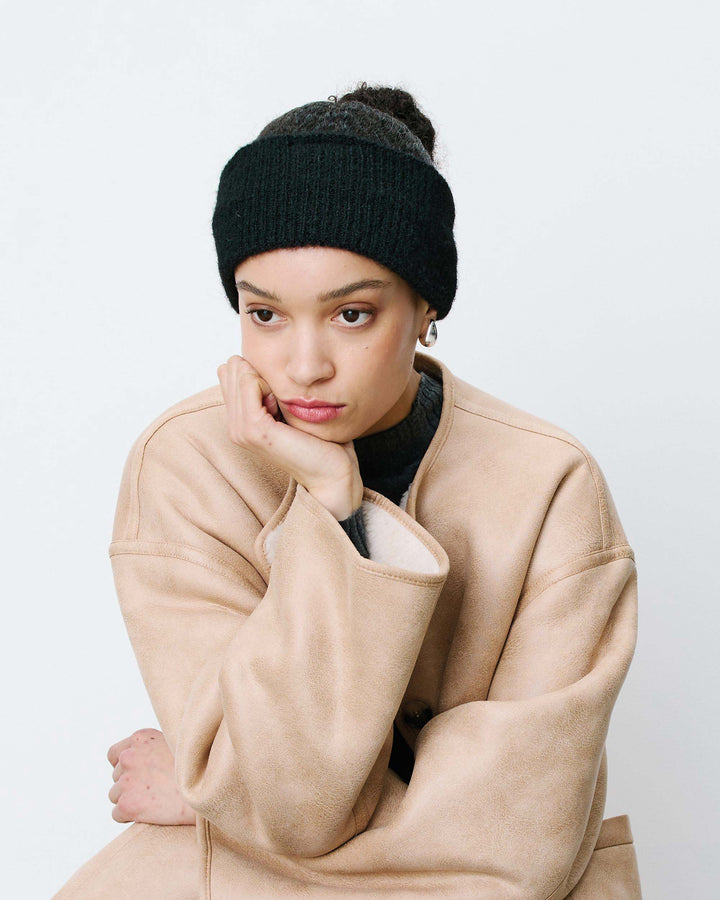 Grace&Mila - Twisted knit headband Auden-voorzijde