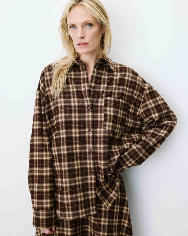 Grace&Mila - Checked shirt Arlette