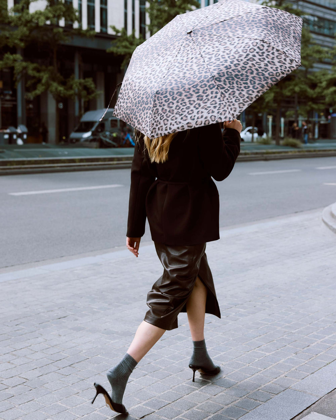 Grace&Mila - Umbrella leopard Breeze-sfeerfoto