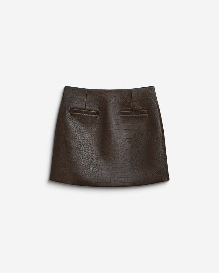 Grace&Mila - Faux leather mini skirt Betty-packshot