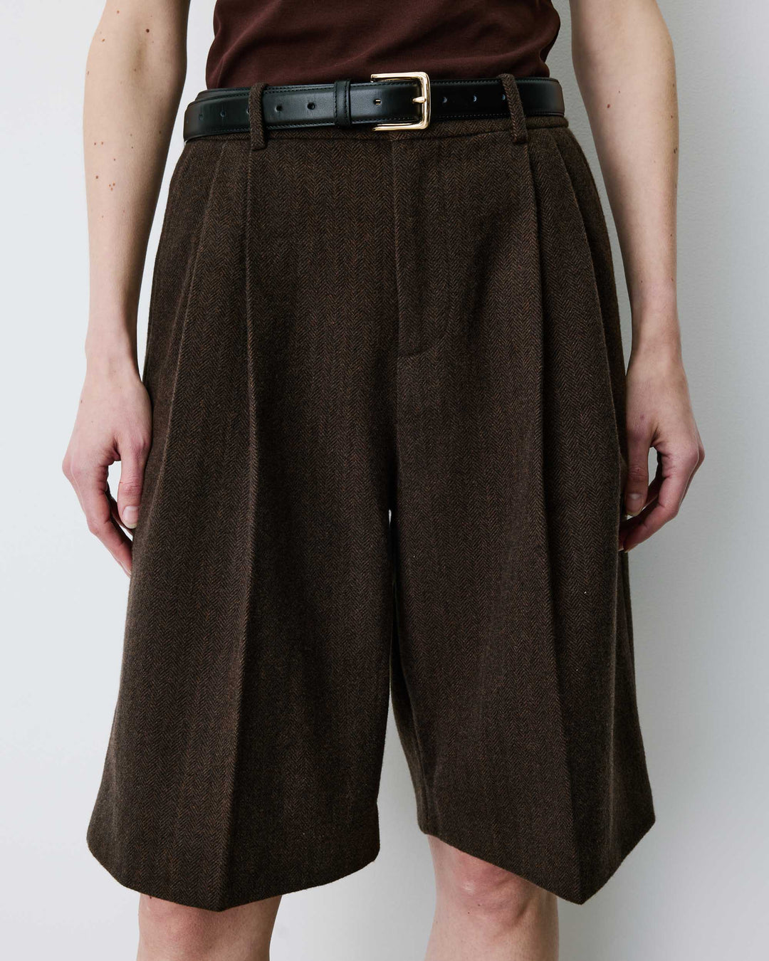 Grace&Mila - Loose-fit Bermuda shorts Bradi-detailfoto