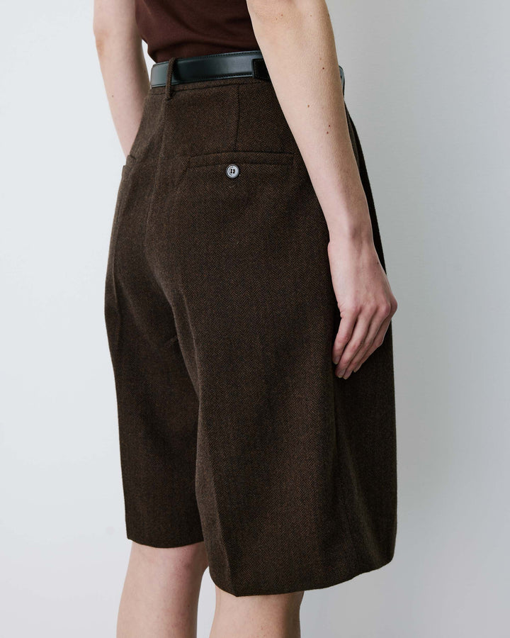 Grace&Mila - Loose-fit Bermuda shorts Bradi-zijaanzicht