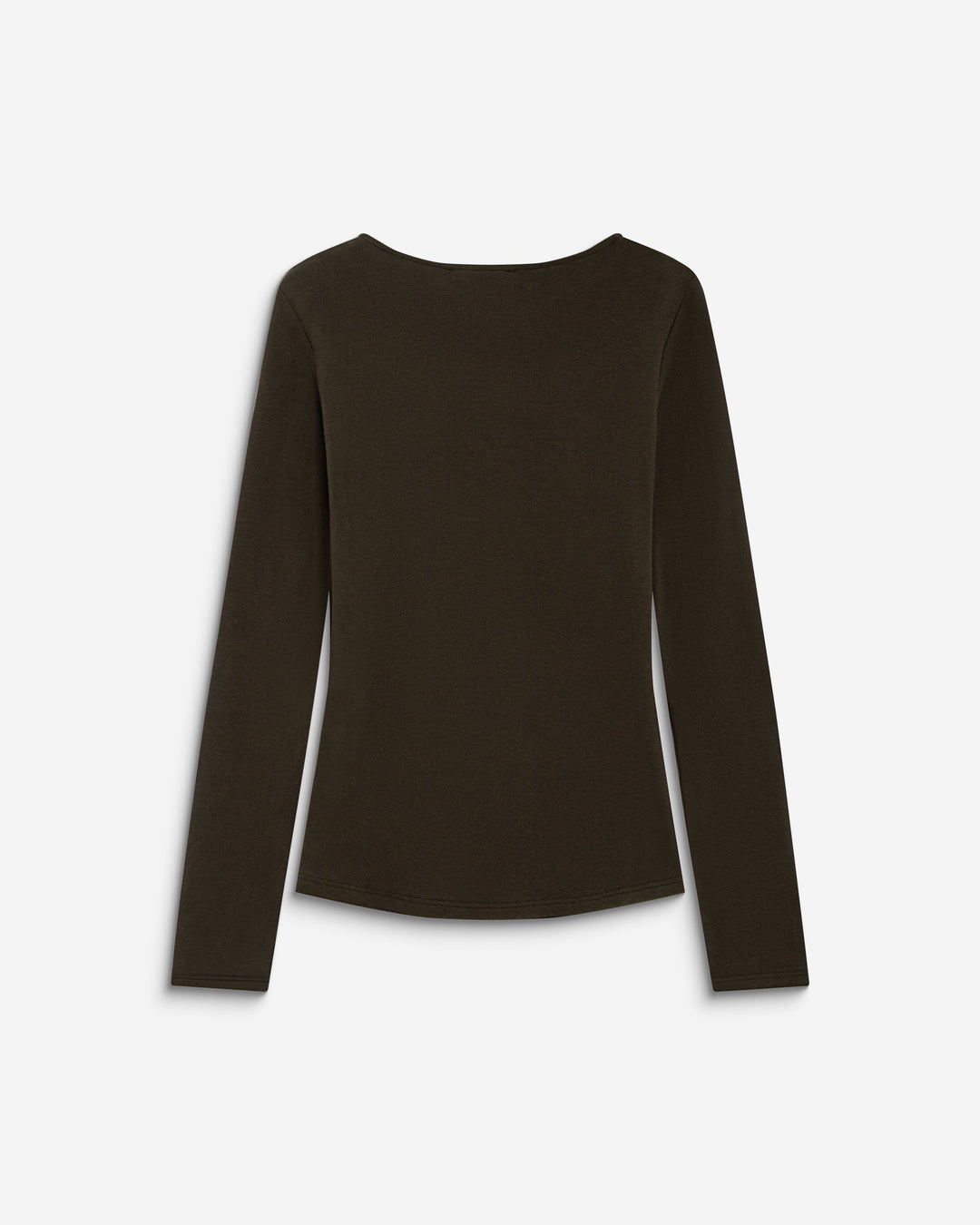 Grace&Mila - Long-sleeve draped top Bijou-packshot achterkant