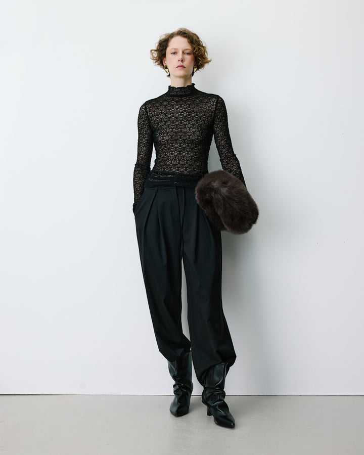 Grace&Mila - Long-sleeve lace top Blake-detailfoto