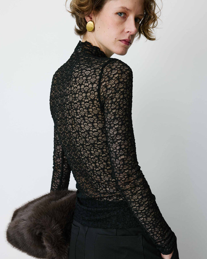 Grace&Mila - Long-sleeve lace top Blake-voorzijde