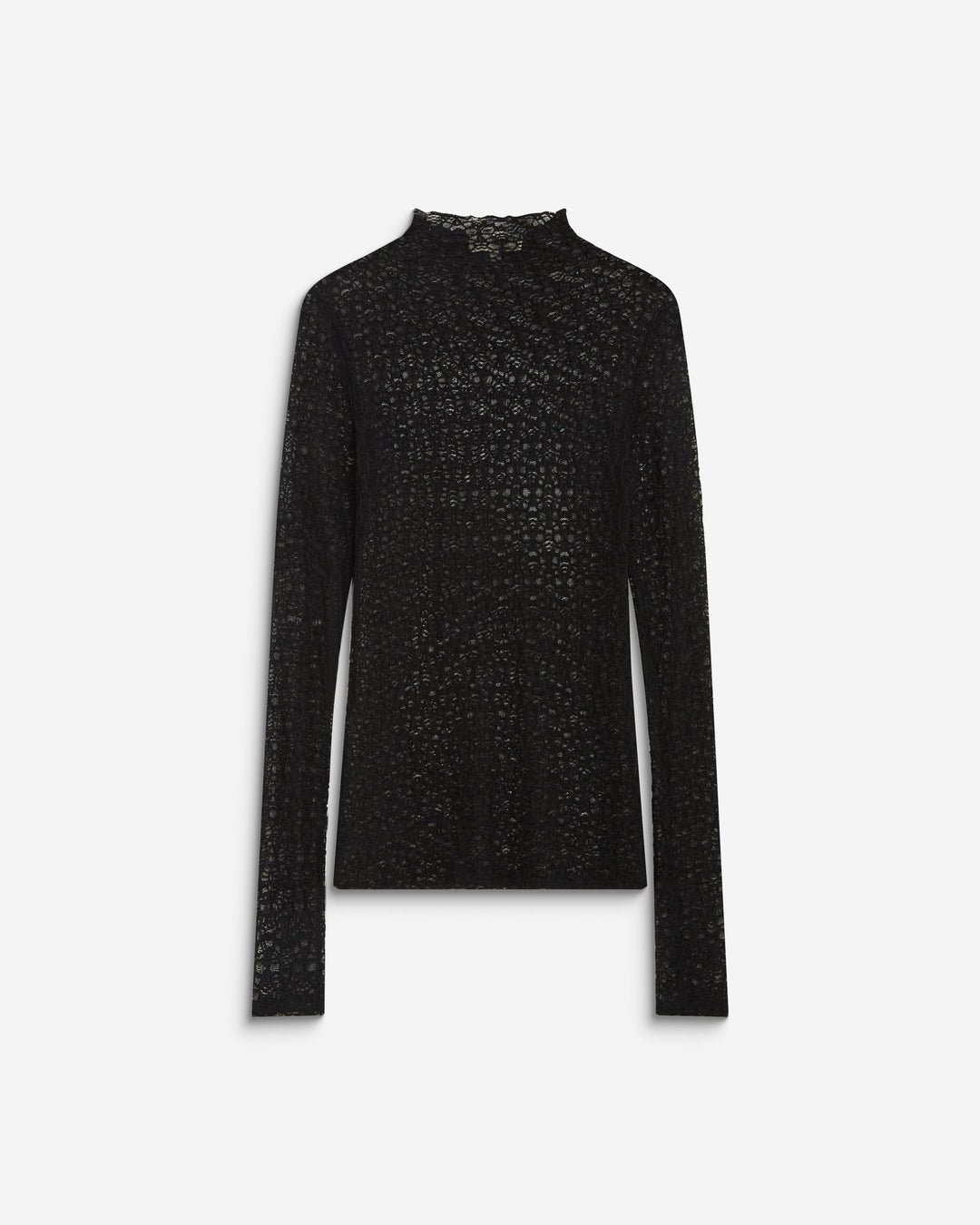 Grace&Mila - Long-sleeve lace top Blake-packshot achterkant