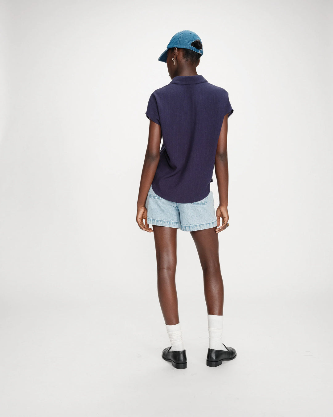 Grace&Mila - Perez Linen shirt-achteraanzicht