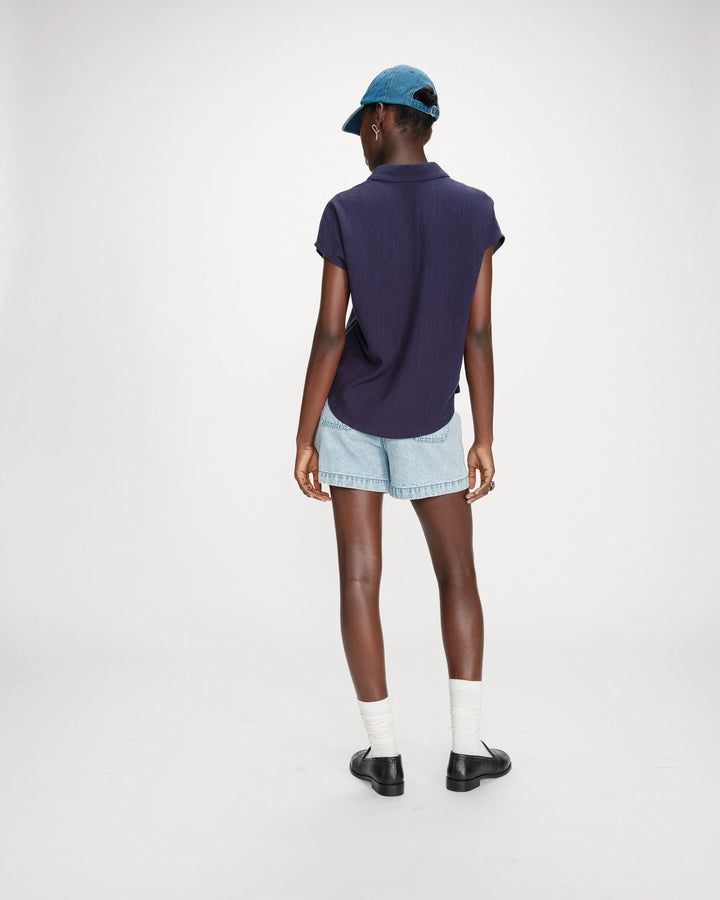 Grace&Mila - Perez Linen shirt-achteraanzicht