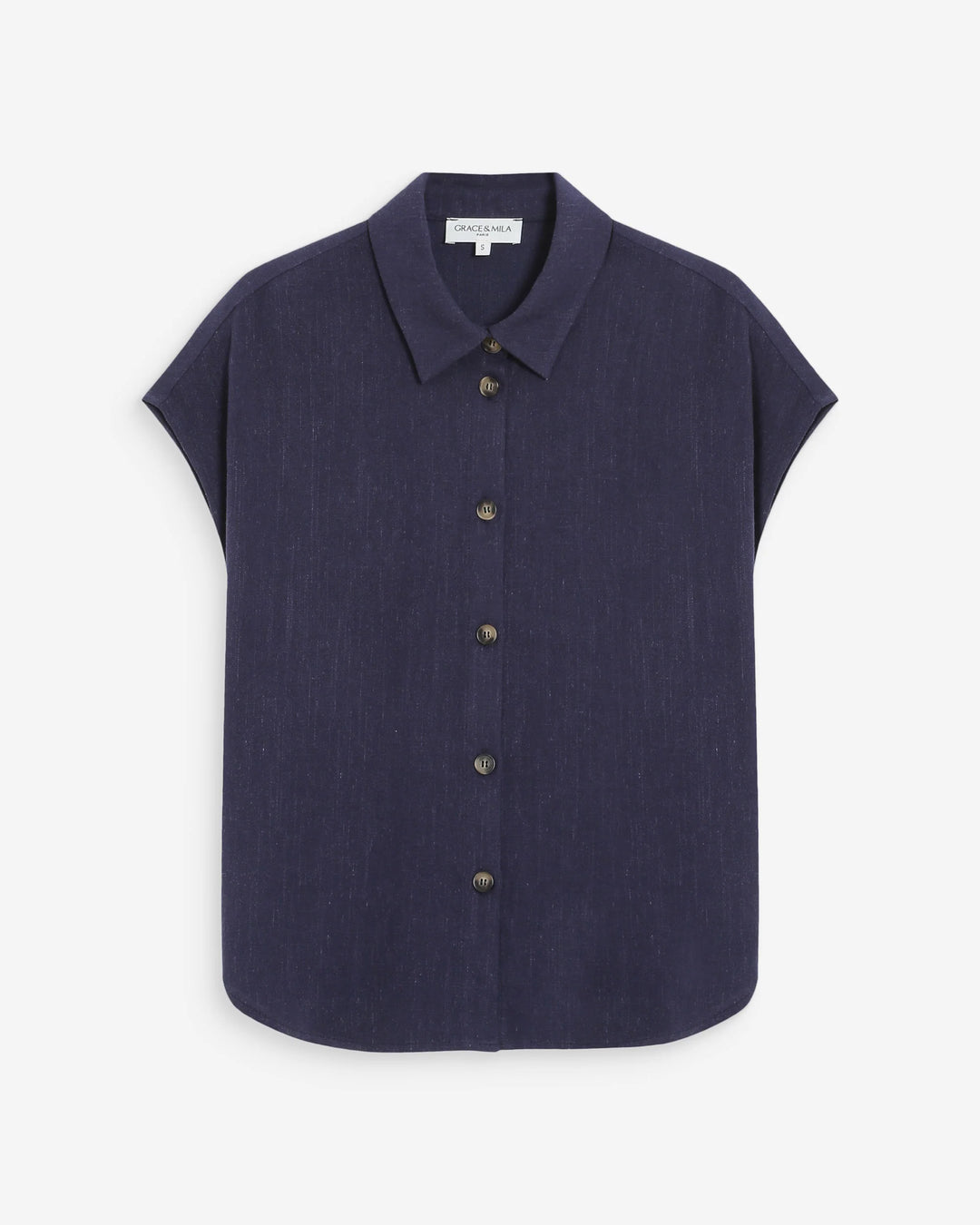 Grace&Mila - Perez Linen shirt-packshot