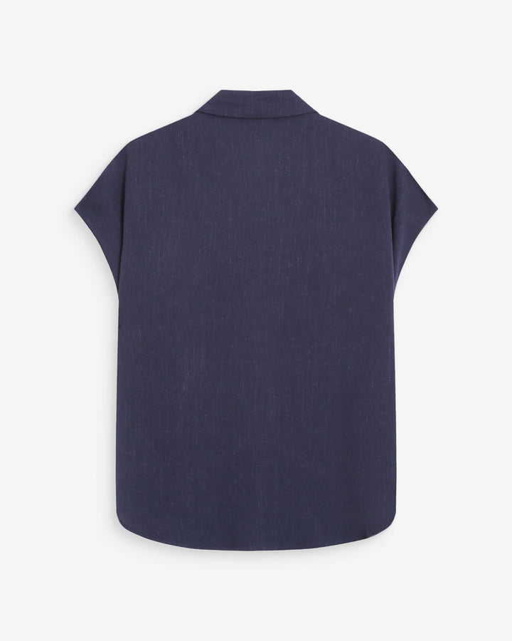 Grace&Mila - Perez Linen shirt-packshot achter