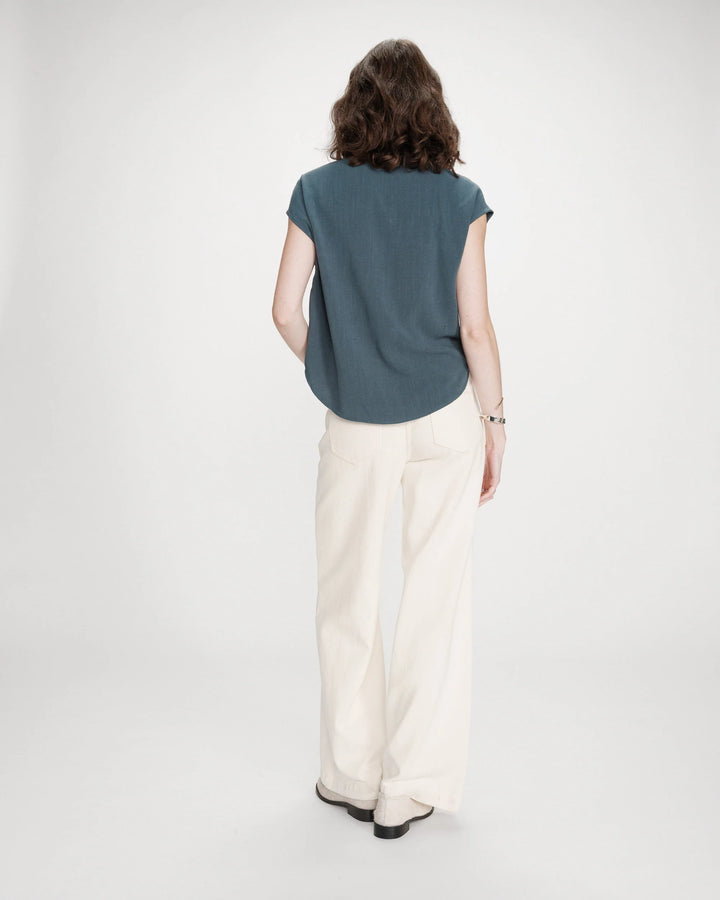 Grace&Mila - Perez Linen shirt-achteraanzicht