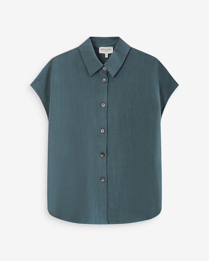 Grace&Mila - Perez Linen shirt-packshot