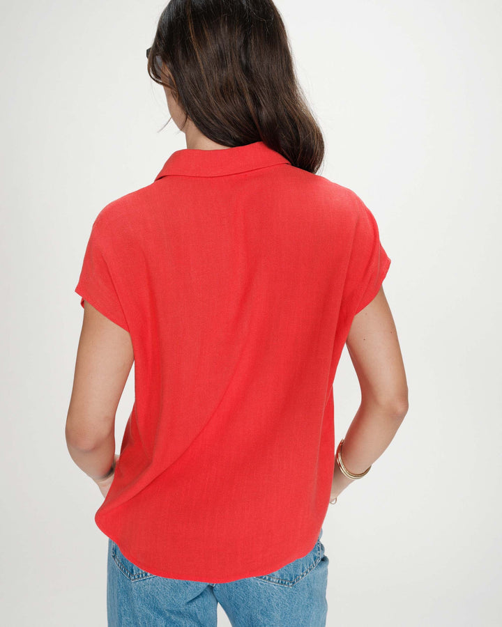 Grace&Mila - Perez Linen shirt-achteraanzicht