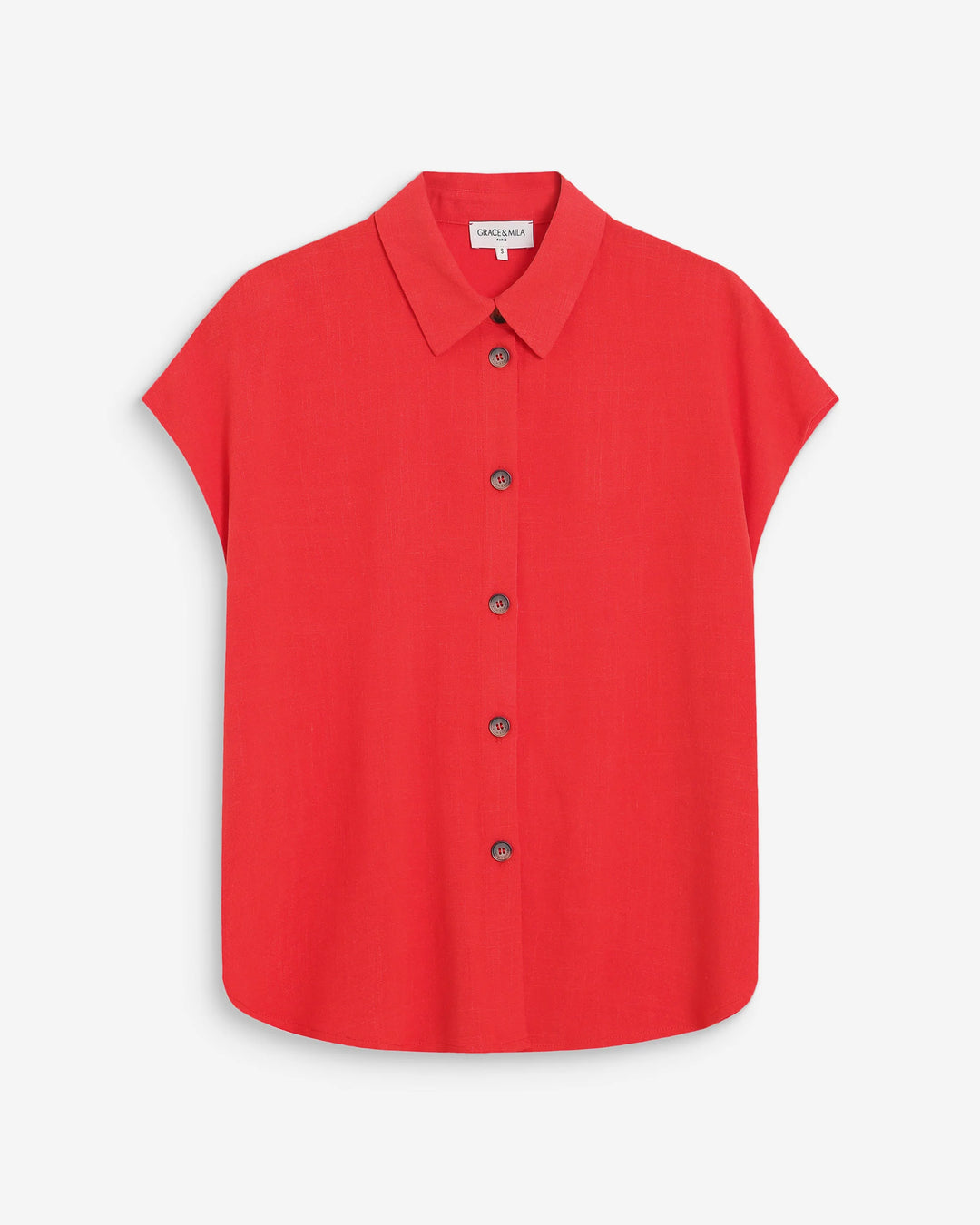 Grace&Mila - Perez Linen shirt-packshot