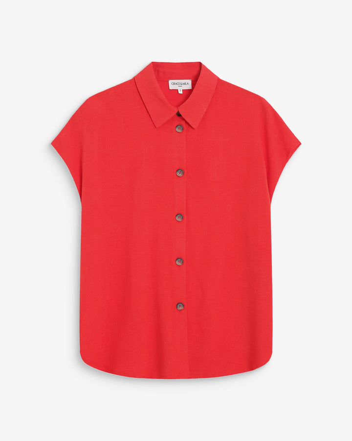 Grace&Mila - Perez Linen shirt-packshot