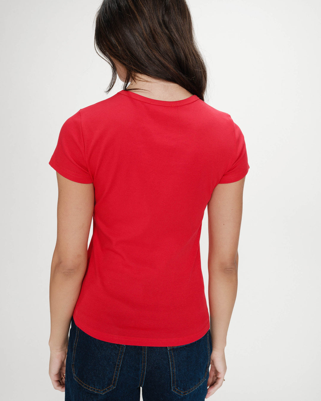 Grace&Mila - Printed slogan T-shirt Vigee-achteraanzicht