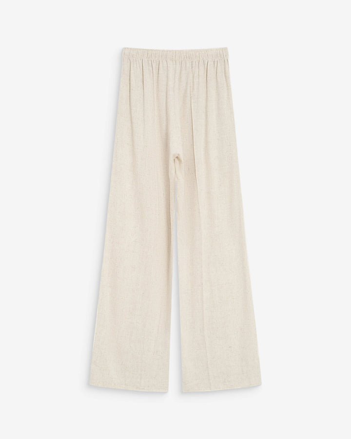Grace&Mila - Raven wide-leg linen pants-packshot achter