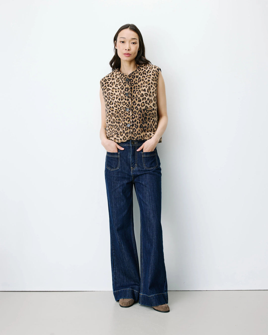 Grace&Mila - Reversible jacket Alexis-vooraanzicht