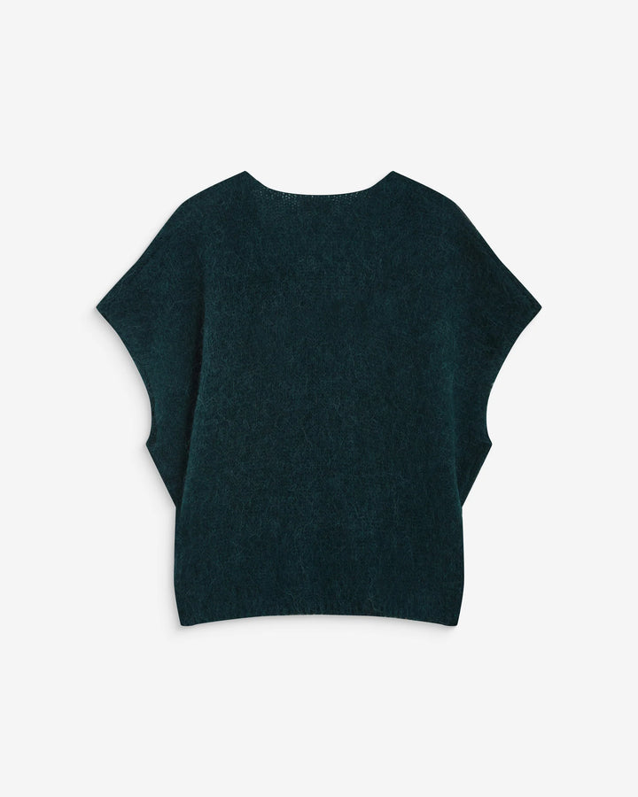 Grace&Mila - Sleeveless V-neck sweater Atticus-packshot achter