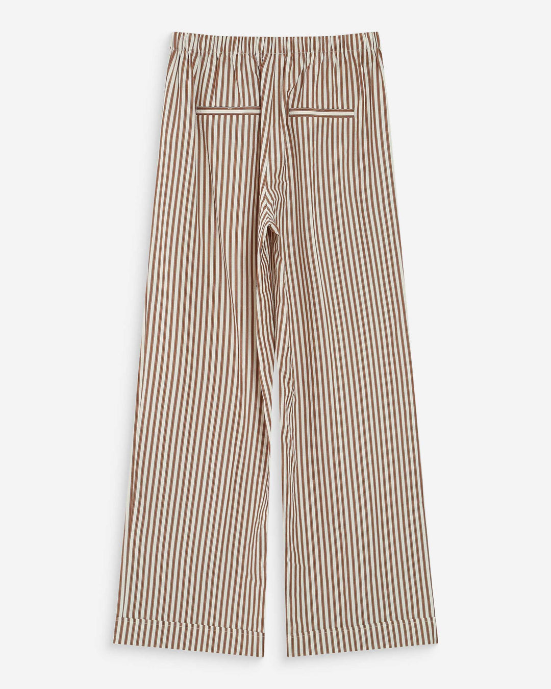 Grace&Mila - Striped pants mocha Volute-packshot achter