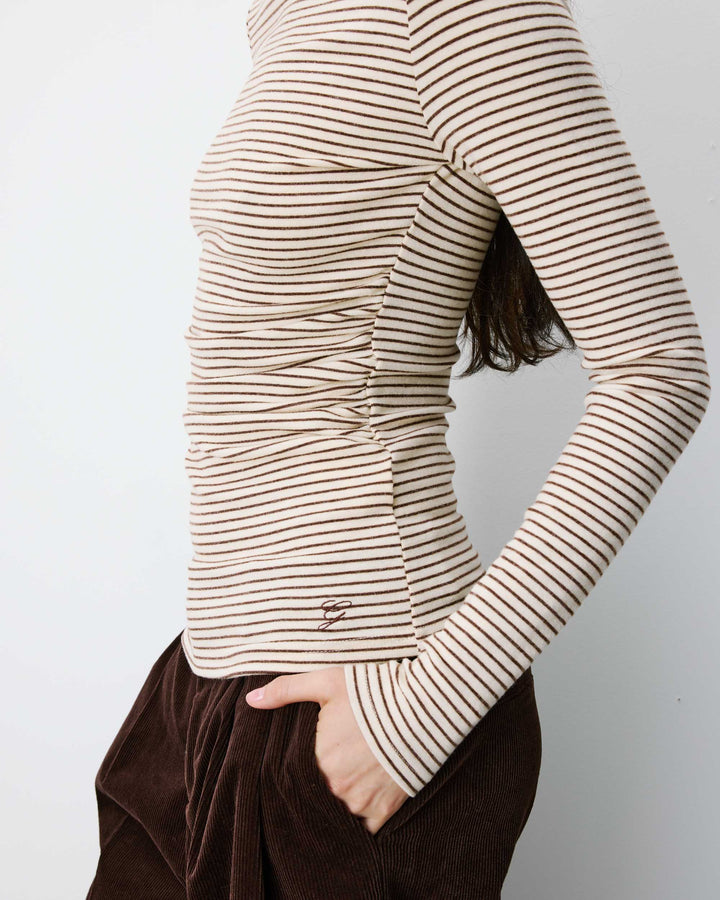 Grace&Mila - Striped top Aralee-zijaanzicht