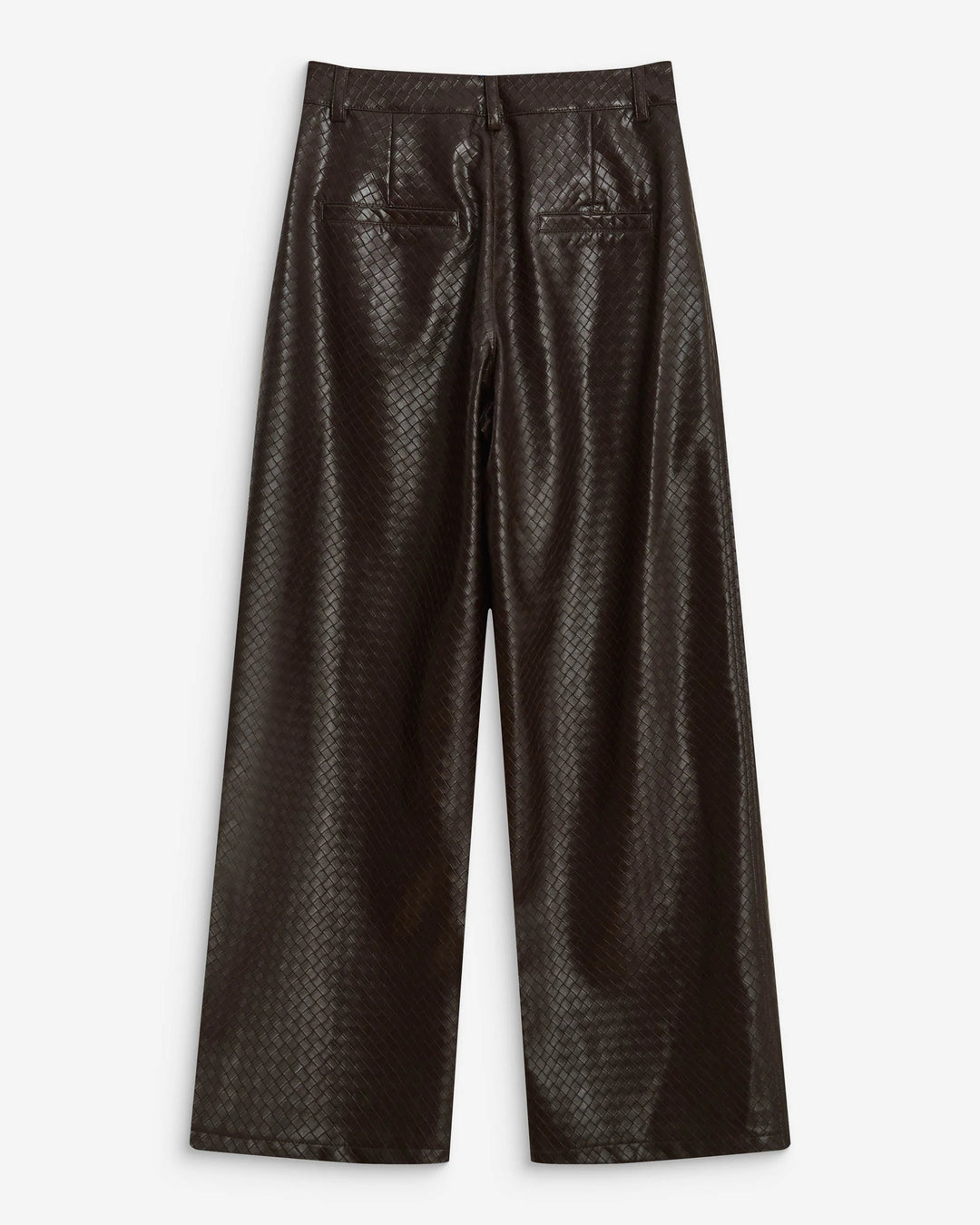 Grace&Mila - Textured faux-leather pants Artius-packshot achterzijde