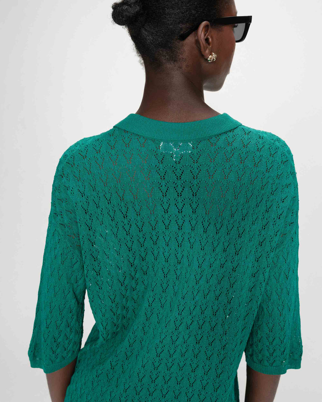 Grace&Mila - VADIM buttoned cardigan-achteraanzicht