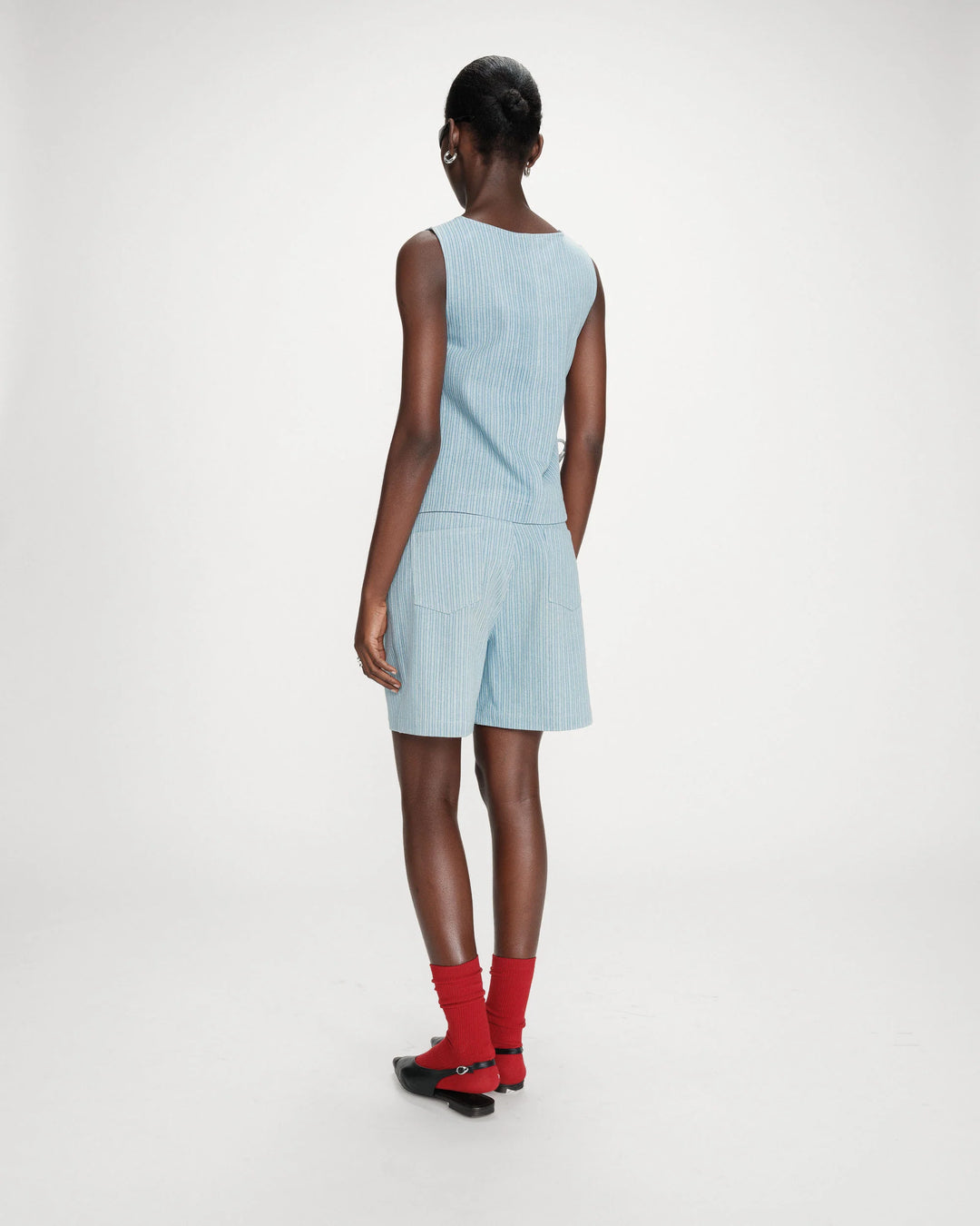 Grace&Mila - VENDOME fine-striped top-achterzijde