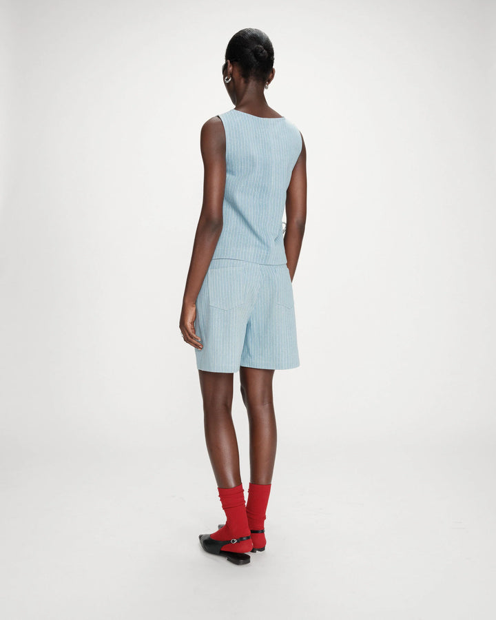 Grace&Mila - VENDOME fine-striped top-achterzijde
