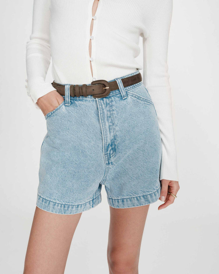 Grace&Mila - VERNE denim shorts-vooraanzicht