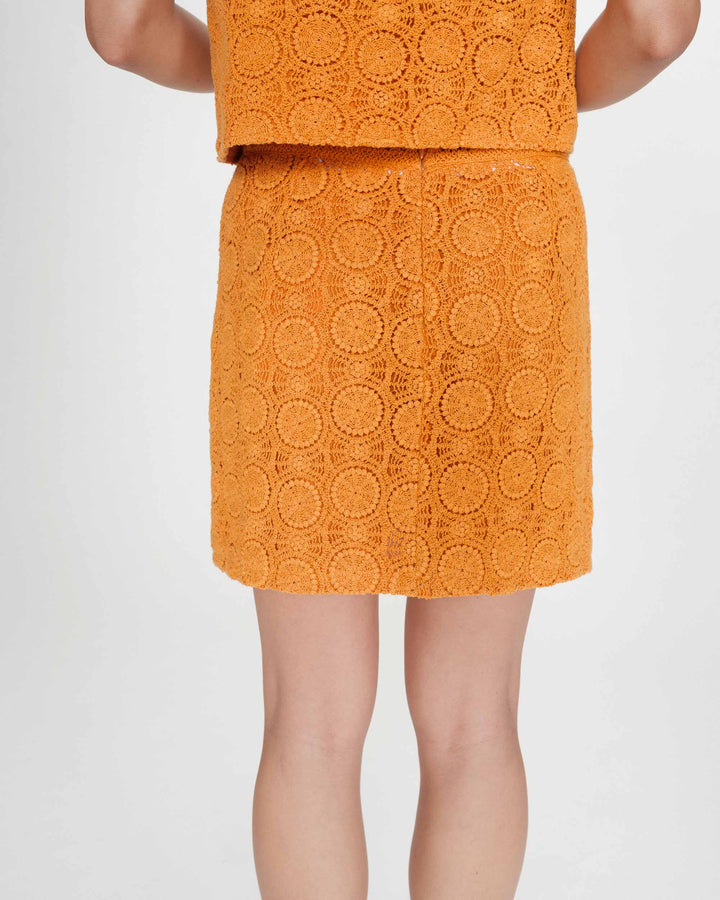 Grace&Mila - VICTORIA cotton skirt-achteraanzicht