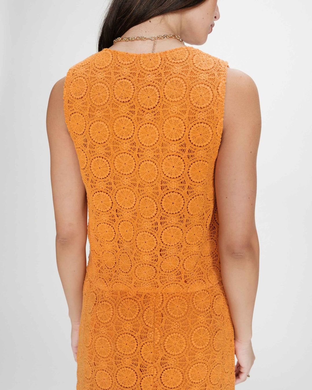 Grace&Mila - VONY tie-front top-achteraanzicht