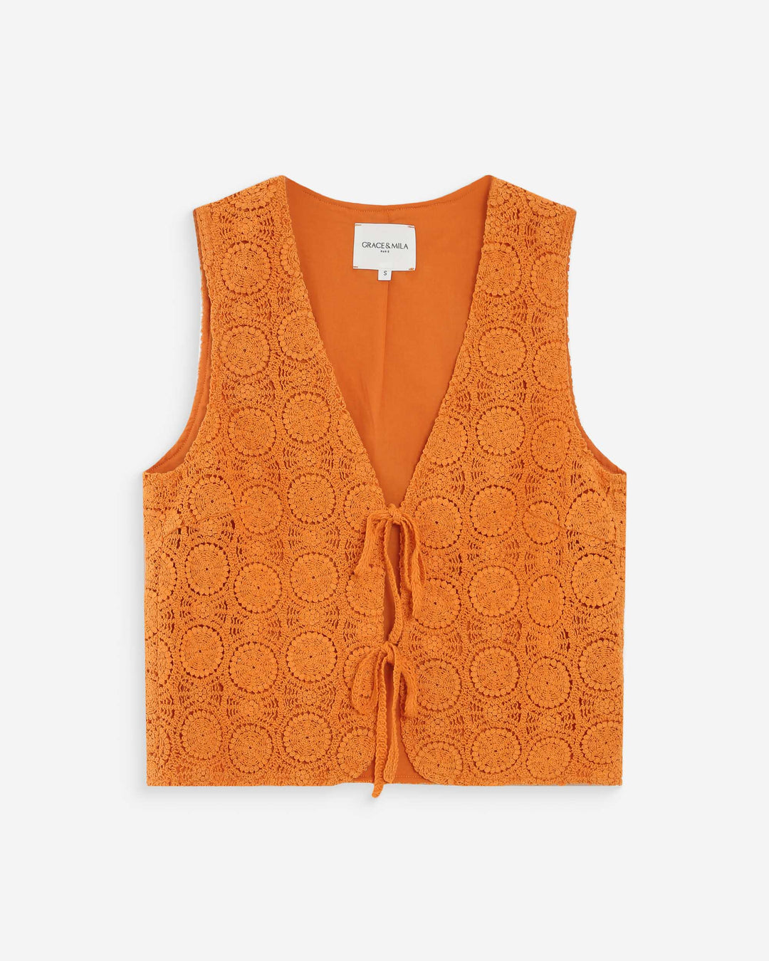 Grace&Mila - VONY tie-front top-packshot