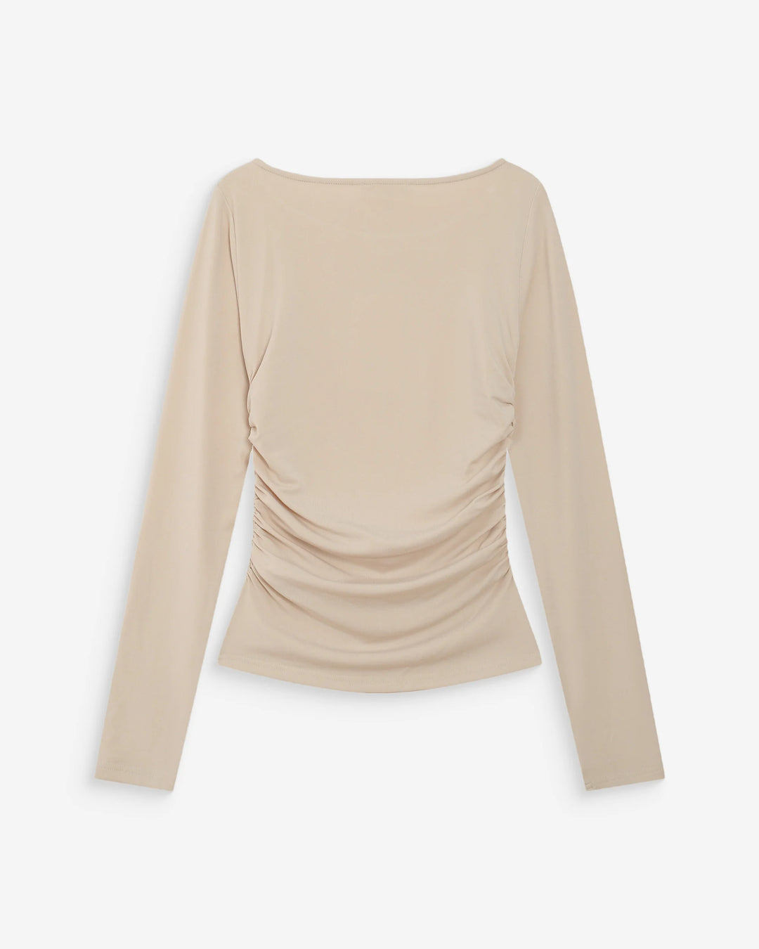 Grace&Mila - Valeda Draped long-sleeve top-packshot achter