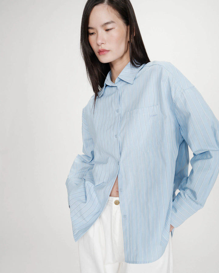 Grace&Mila - Valerie oversized shirt-aanfoto