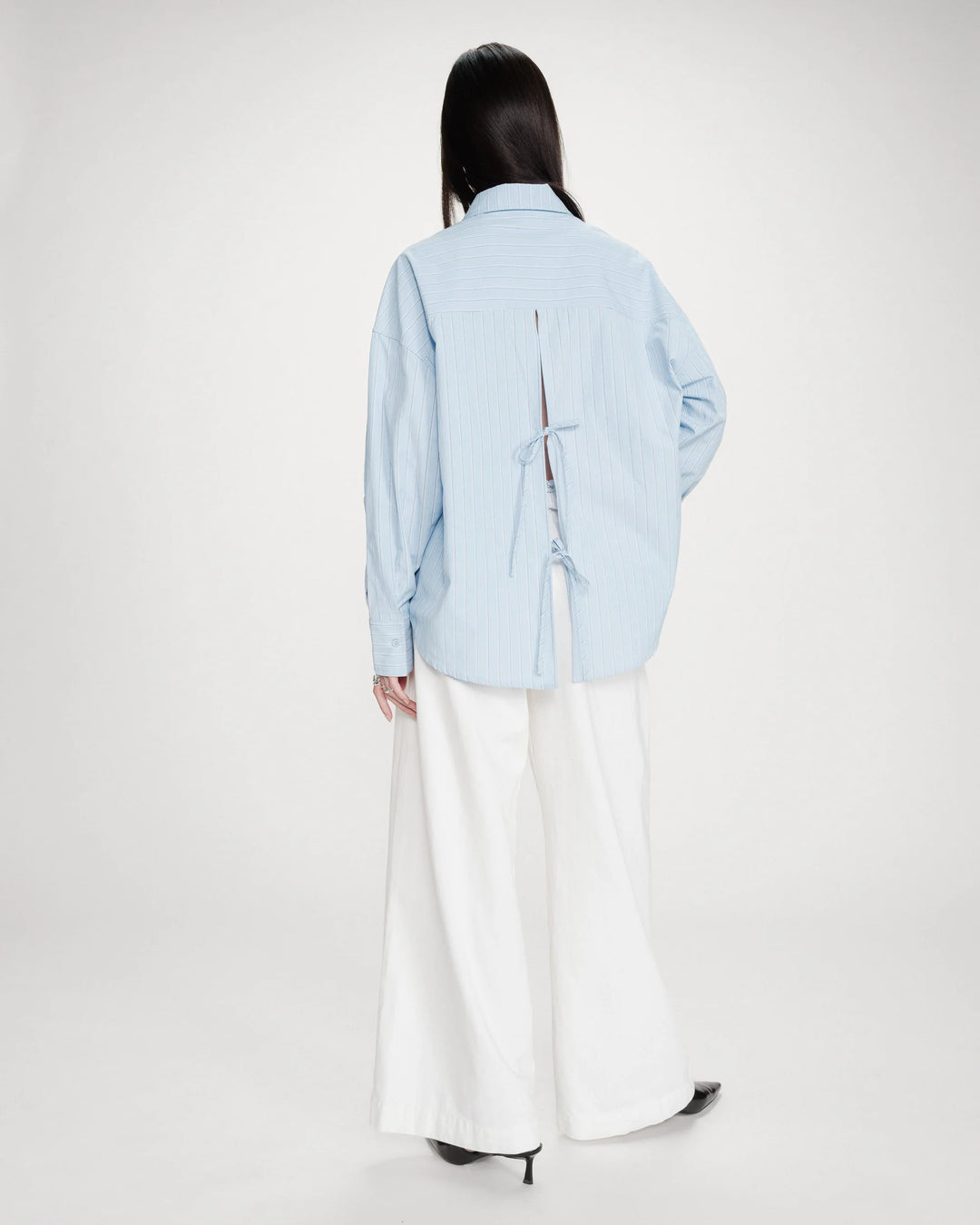 Grace&Mila - Valerie oversized shirt-achteraanzicht